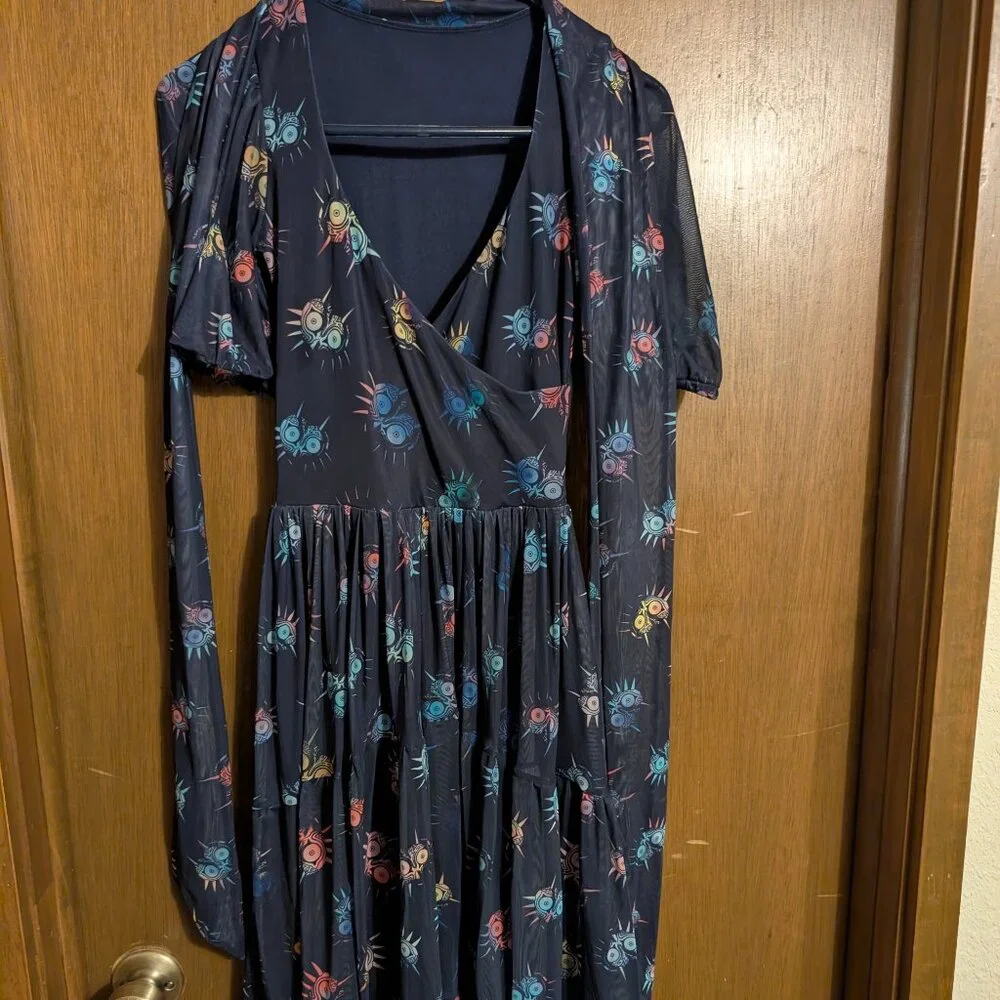 Majora's Mask Wrap Midaxi - Picture 2 of 8